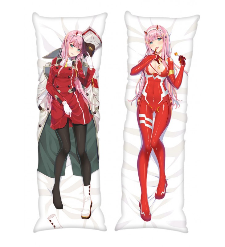 Zero Two 002 DARLING in the FRANXX Anime Dakimakura Japanese Hugging Body PillowCases