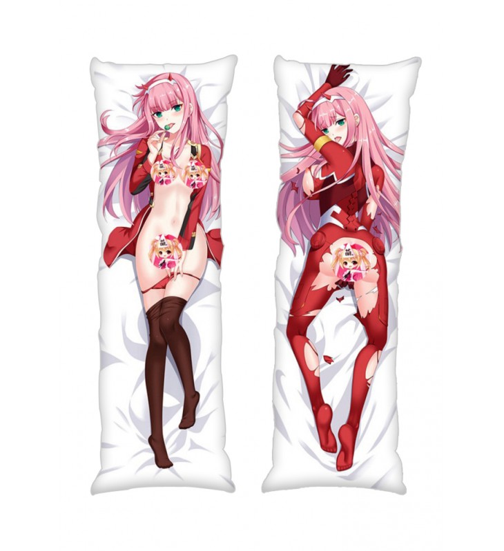 Zero Two 002 DARLING in the FRANXX Anime Dakimakura Japanese Hugging Body PillowCases