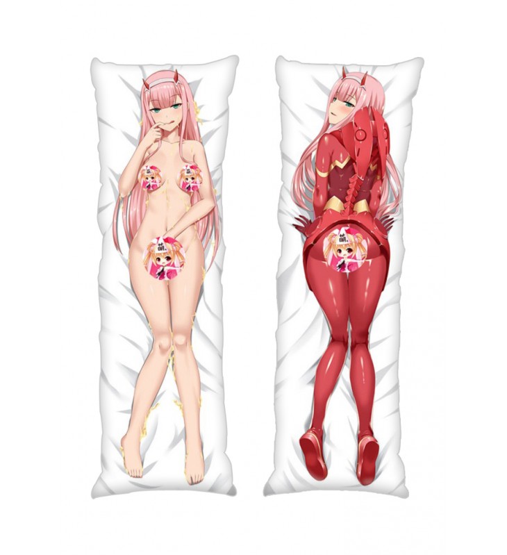 Zero Two 002 DARLING in the FRANXX Anime Dakimakura Japanese Hugging Body PillowCases