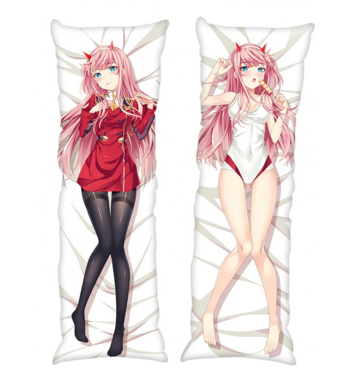 Zero Two 002 DARLING in the FRANXX Anime Dakimakura Japanese Hugging Body PillowCases