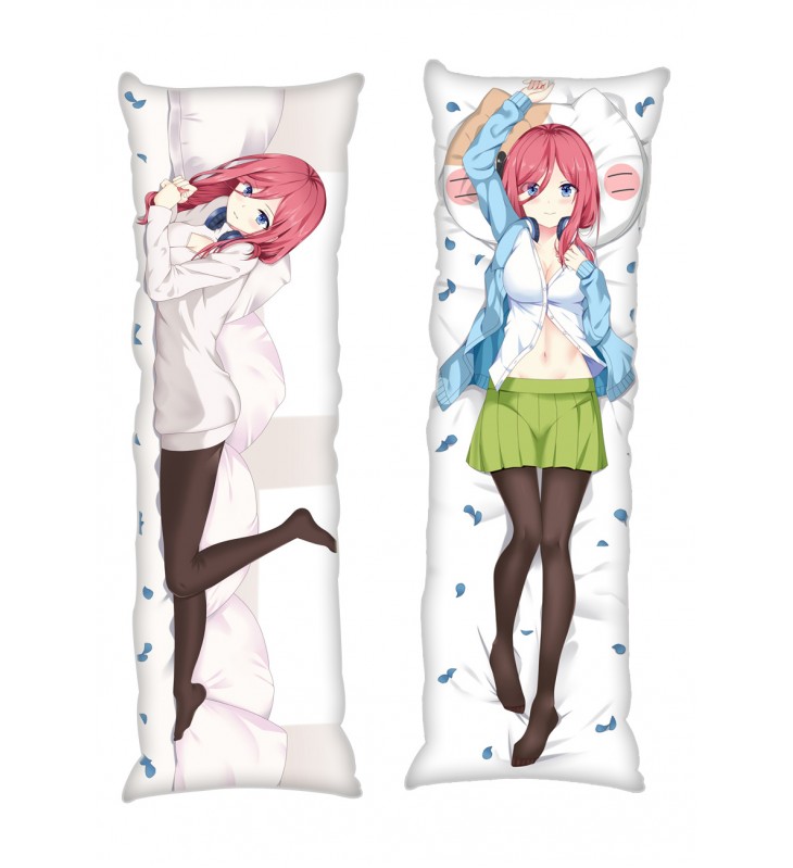 The Quintessential Quintuplets Nakano Miku Anime Dakimakura Japanese Hugging Body PillowCases