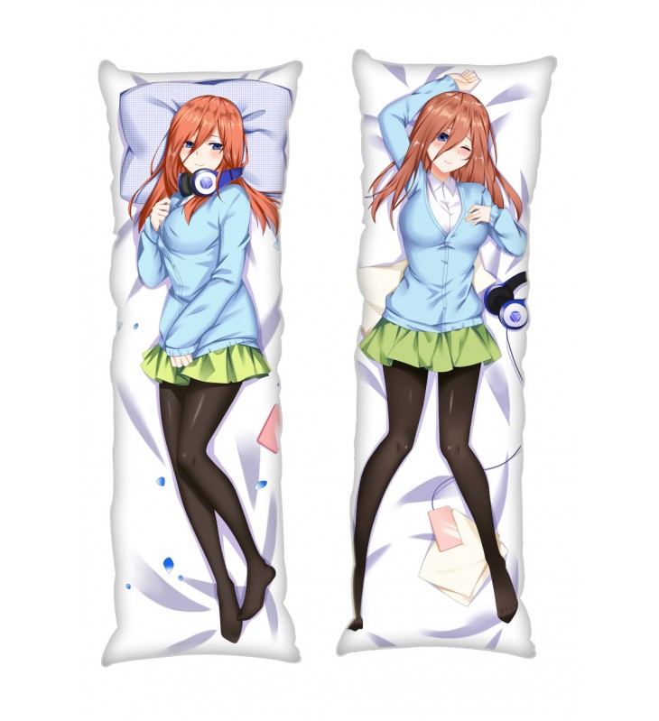 The Quintessential Quintuplets Nakano Miku Anime Dakimakura Japanese Hugging Body PillowCases