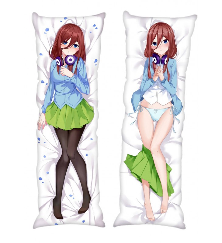 The Quintessential Quintuplets Nakano Miku Anime Dakimakura Japanese Hugging Body PillowCases