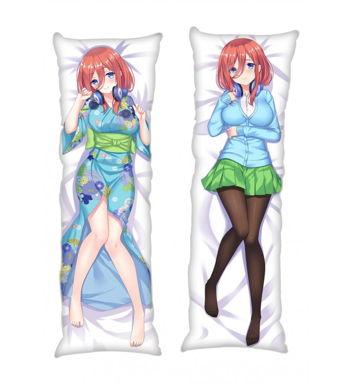 The Quintessential Quintuplets Nakano Miku Anime Dakimakura Japanese Hugging Body PillowCases