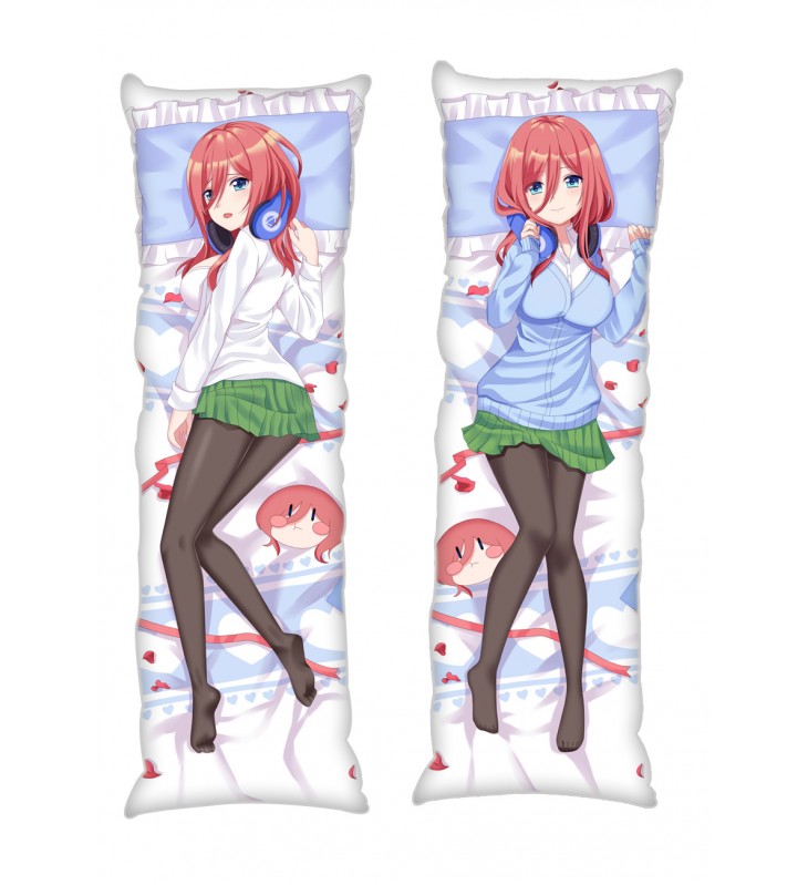 The Quintessential Quintuplets Nakano Miku Anime Dakimakura Japanese Hugging Body PillowCases