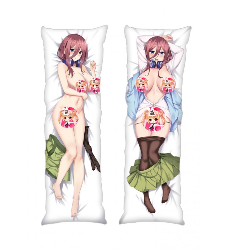 The Quintessential Quintuplets Nakano Miku Anime Dakimakura Japanese Hugging Body PillowCases