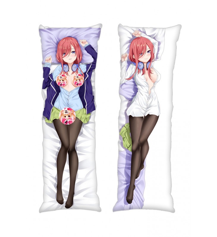 The Quintessential Quintuplets Nakano Miku Anime Dakimakura Japanese Hugging Body PillowCases