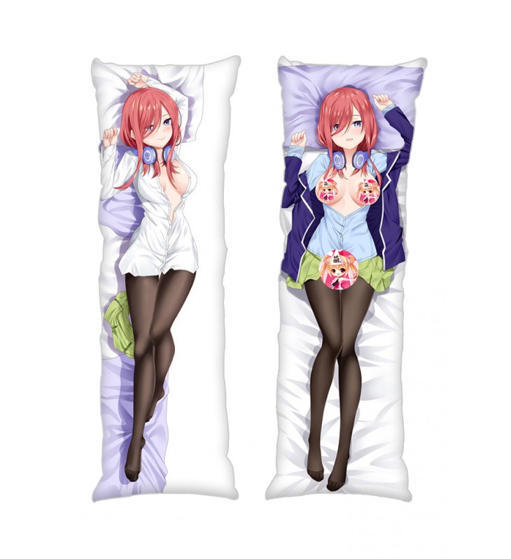 The Quintessential Quintuplets Nakano Miku Anime Dakimakura Japanese Hugging Body PillowCases