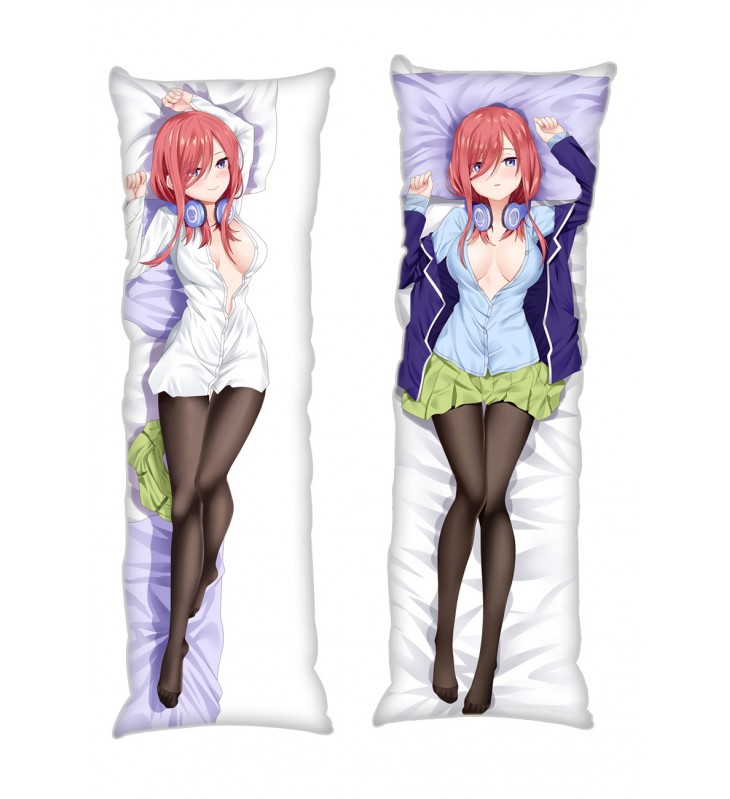 The Quintessential Quintuplets Nakano Miku Anime Dakimakura Japanese Hugging Body PillowCases