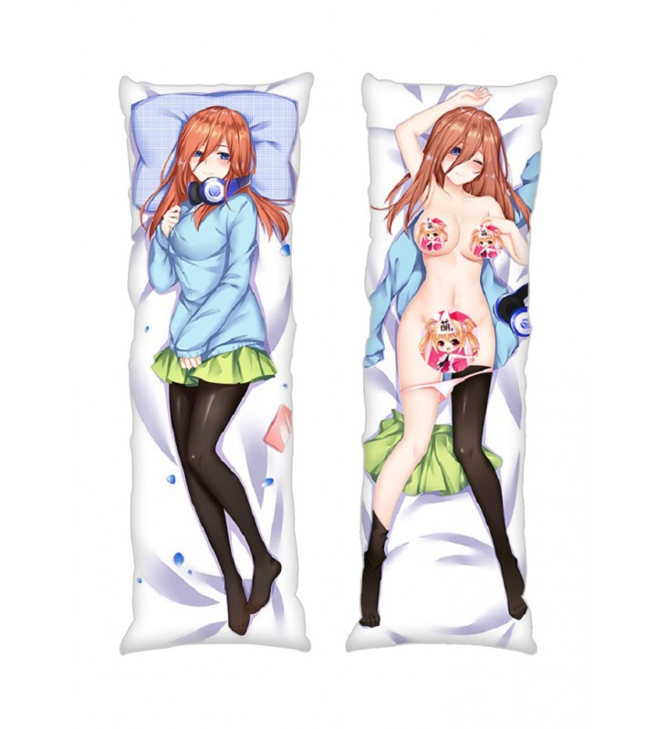 The Quintessential Quintuplets Nakano Miku Anime Dakimakura Japanese Hugging Body PillowCases