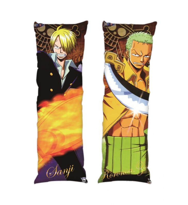 One Piece Roronoa Zoro Sanji r Anime Dakimakura Japanese Hugging Body PillowCases