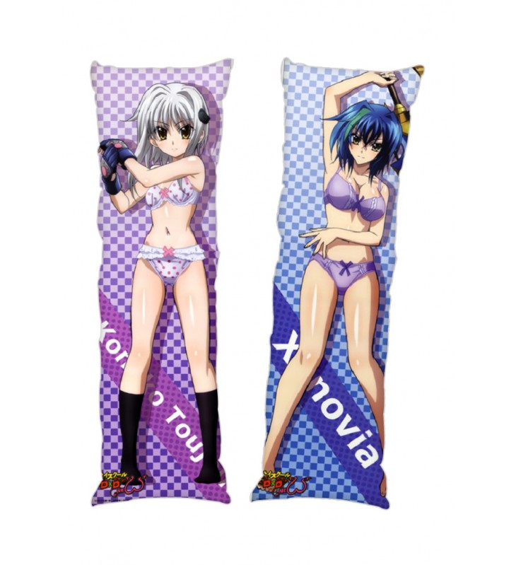 High School DxD Koneko Toujou Xenovia Quarta Anime Dakimakura Japanese Hugging Body PillowCases