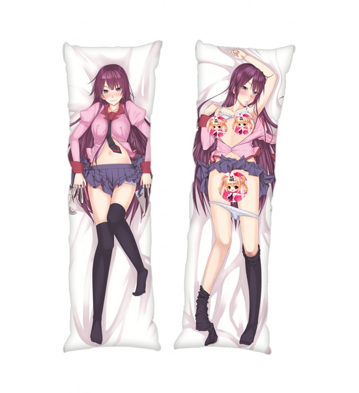 Bakemonogatari Hitagi Senjougahara Anime Dakimakura Japanese Hugging Body PillowCases