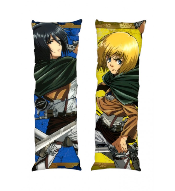 Attack on Titan Shingeki no Kyojin Mikasa Ackerman Anime Dakimakura Japanese Hugging Body PillowCases