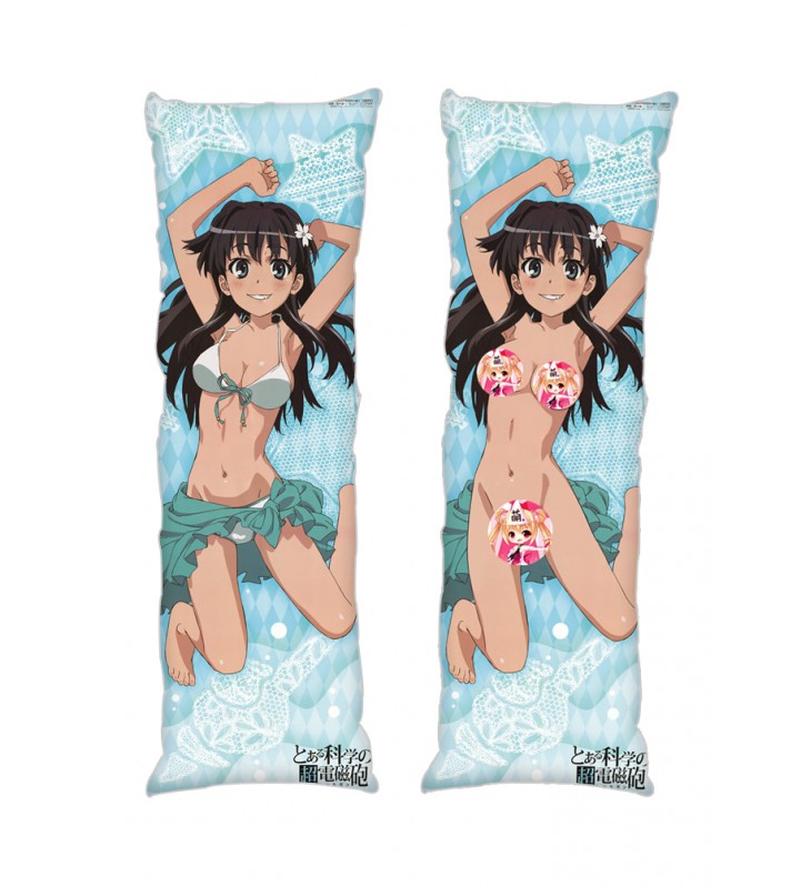 A Certain Scientific Railgun Ruiko Saten Anime Dakimakura Japanese Hugging Body PillowCases