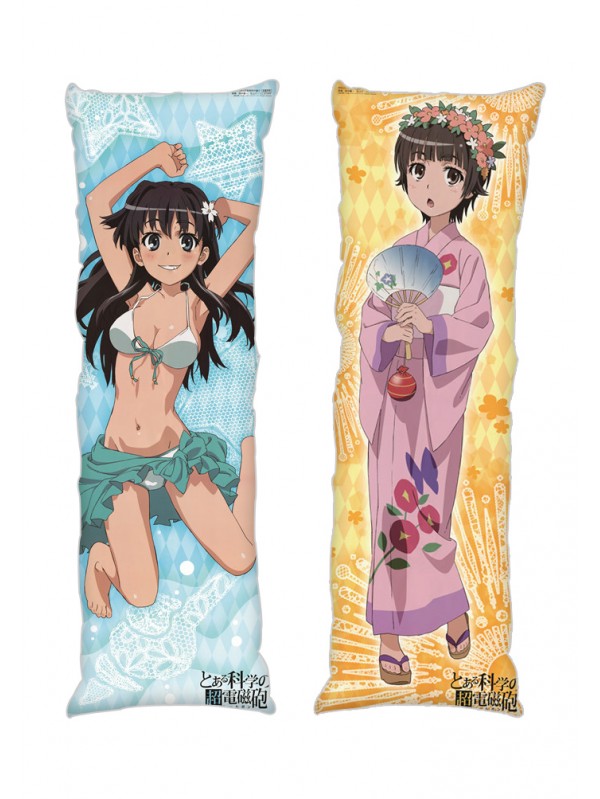 A Certain Scientific Railgun Ruiko Saten Anime Dakimakura Japanese Hugging Body PillowCases