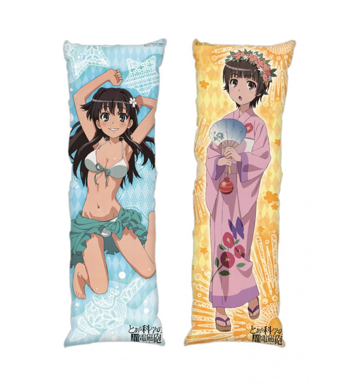 A Certain Scientific Railgun Ruiko Saten Anime Dakimakura Japanese Hugging Body PillowCases