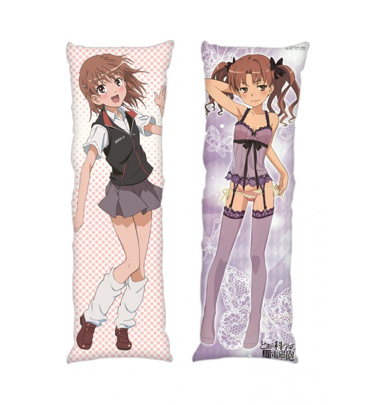 A Certain Scientific Railgun Mikoto Misaka Anime Dakimakura Japanese Hugging Body PillowCases