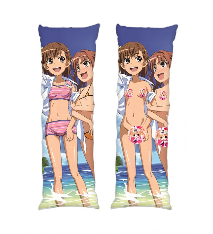 A Certain Scientific Railgun Mikoto Misaka Anime Dakimakura Japanese Hugging Body PillowCases