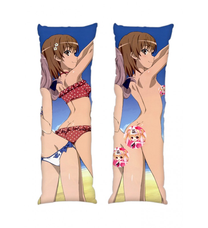 A Certain Scientific Railgun Mikoto Misaka Anime Dakimakura Japanese Hugging Body PillowCases