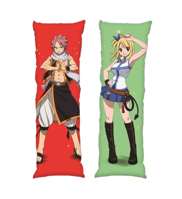 Fairy tail Lucy Heartfilia Gray Fullbuster Anime Dakimakura Japanese Hugging Body PillowCases