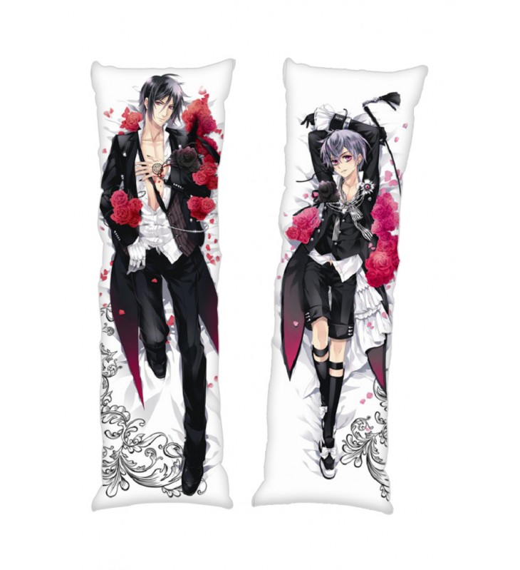 Black Butler Sebastian Michaelis Anime Dakimakura Japanese Hugging Body PillowCases