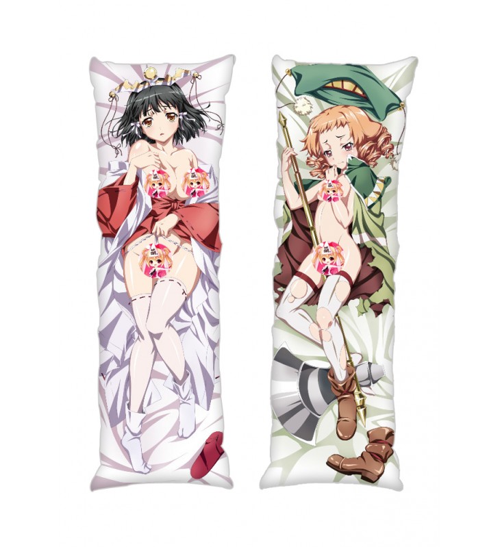 Kuroinu Kedakaki Seijo wa Hakudaku ni Somaru Kaguya Luu Luu Anime Dakimakura Japanese Hugging Body PillowCases