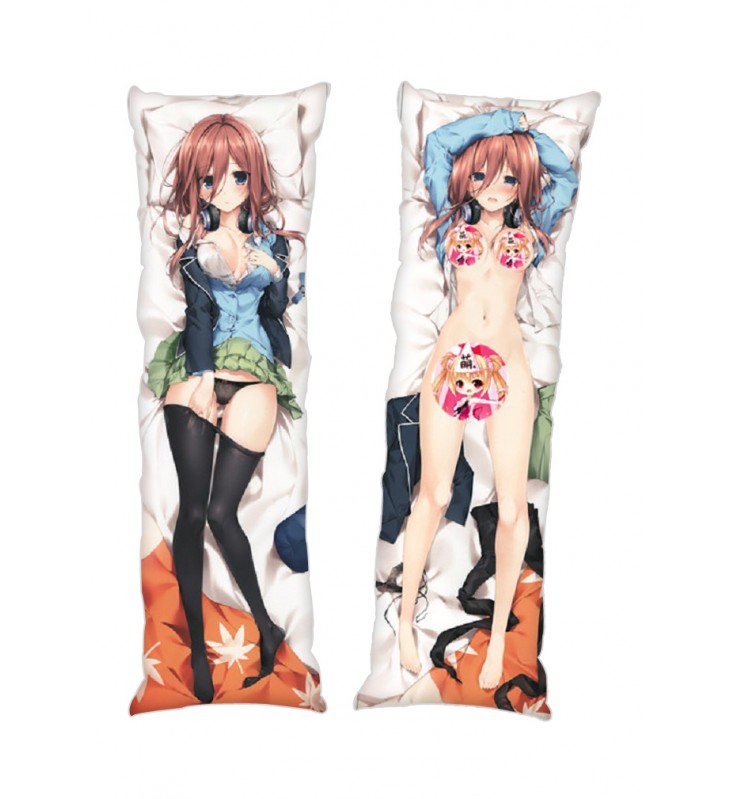 The Quintessential Quintuplets Nakano Miku Anime Dakimakura Japanese Hugging Body PillowCases