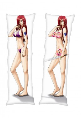 fairy tail Erza Scarlet Anime Dakimakura Japanese Hugging Body PillowCases