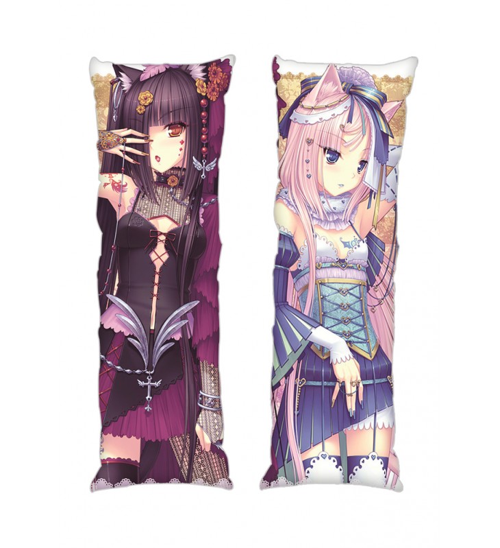 Nekopara Vanilla Artist Sayorir Anime Dakimakura Japanese Hugging Body PillowCases