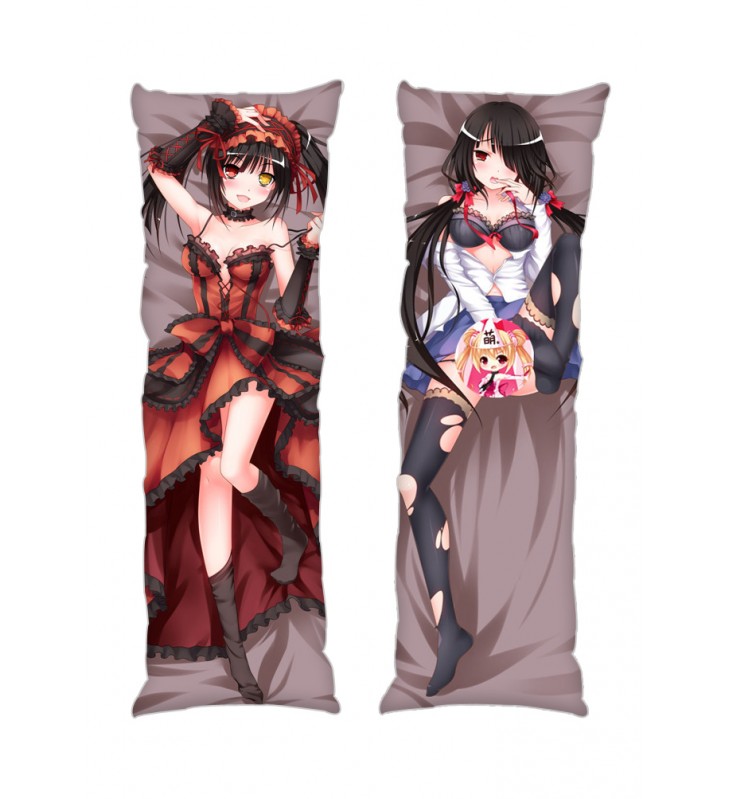 Date A Live Kurumi Tokisaki Anime Dakimakura Japanese Hugging Body PillowCases