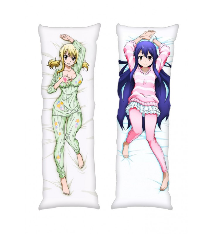 Fairy Tail Wendy Marvell Lucy Heartfilia Anime Dakimakura Japanese Hugging Body PillowCases