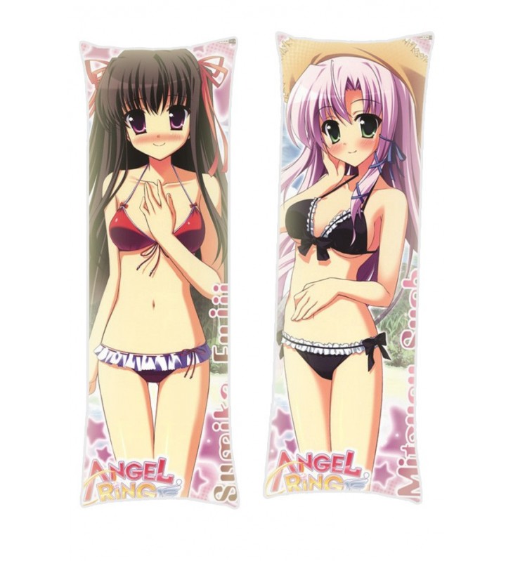 Angel Ring Sumika Fujii + Mitsuru Suou Dakimakura Body Pillow Anime