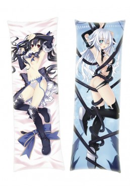 Hyperdimension Neptunia Black Heart + Noire Dakimakura Body Pillow Anime