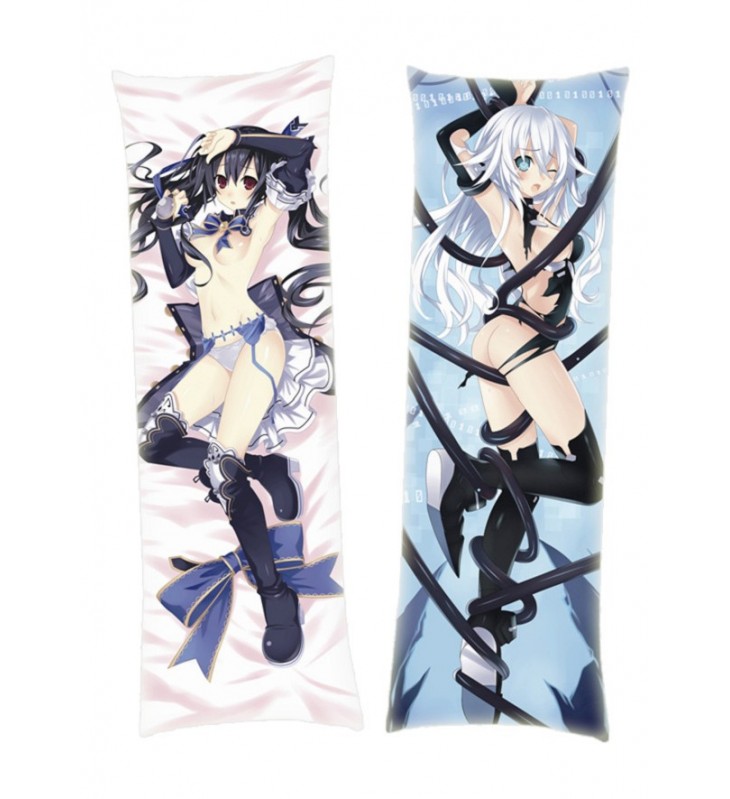 Hyperdimension Neptunia Black Heart + Noire Dakimakura Body Pillow Anime