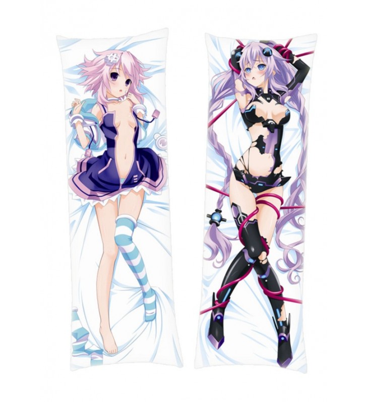 Hyperdimension Neptunia Neptune + Purple Heart Dakimakura Body Pillow Anime