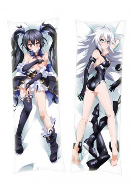 Hyperdimension Neptunia Black Heart + Noire Dakimakura Body Pillow Anime