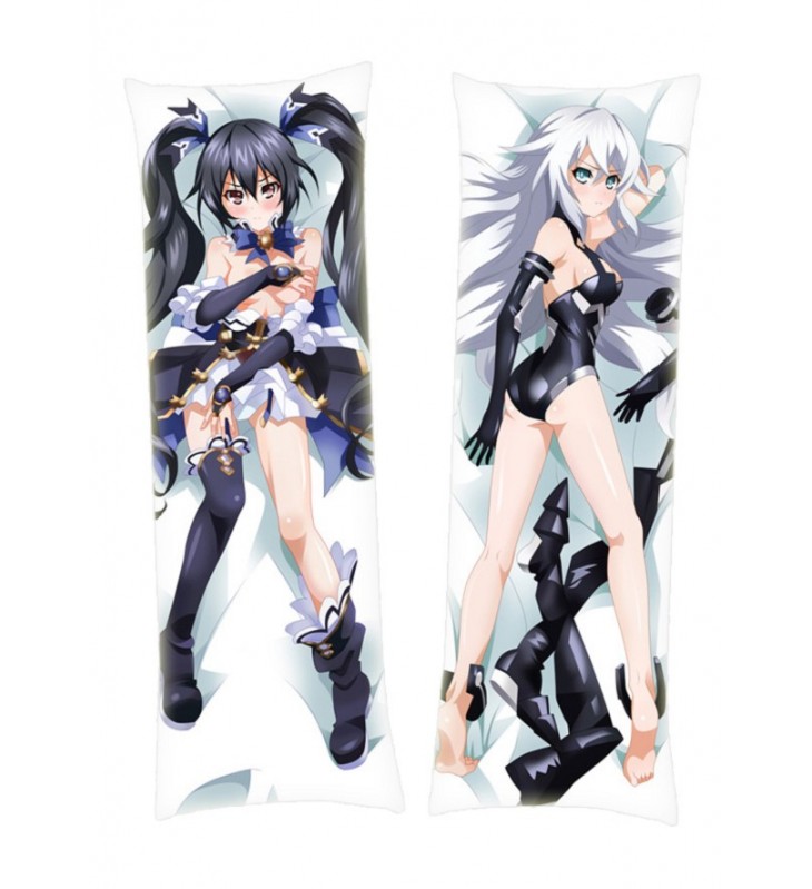 Hyperdimension Neptunia Black Heart + Noire Dakimakura Body Pillow Anime