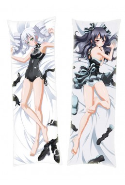 Hyperdimension Neptunia Black Heart + Noire Dakimakura Body Pillow Anime