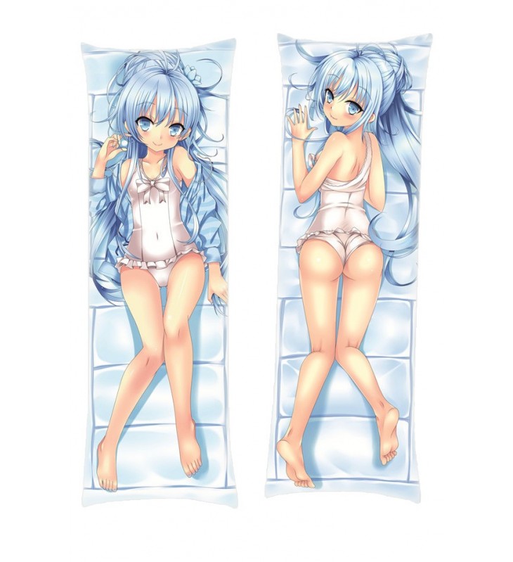 Electromagnetic Wave Woman and Adolescent Man Erio Touwa Dakimakura Body Pillow Anime