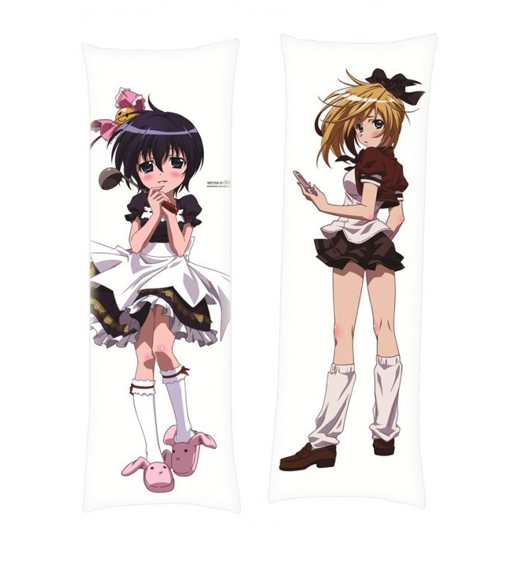 Samurai Harem Asu no Yoichi Ayame Ikaruga + Kagome Ikaruga Dakimakura Body Pillow Anime