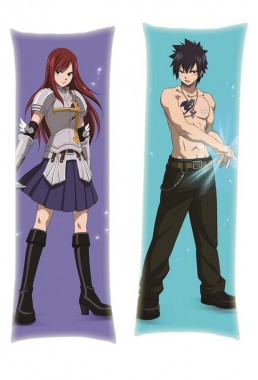 Fairy tail Erza Scarlet Gray Fullbuster Dakimakura Body Pillow Anime