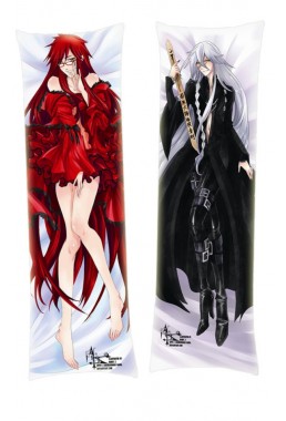 Black Butler Grell Sutcliff Undertaker Dakimakura Body Pillow Anime