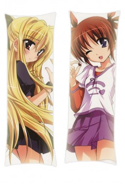 Magical Girl Lyrical Nanoha Fate Testarossa Nanoha Takamachi Dakimakura Body Pillow Anime