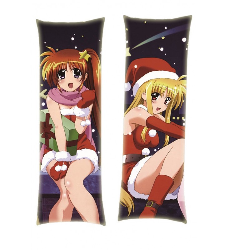 Magical Girl Lyrical Nanoha Fate Testarossa Nanoha Takamachi Dakimakura Body Pillow Anime