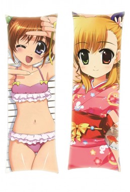 Magical Girl Lyrical Nanoha Fate Testarossa Nanoha Takamachi Dakimakura Body Pillow Anime