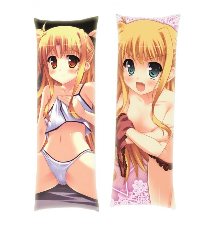 Magical Girl Lyrical Nanoha Fate Testarossa Dakimakura Body Pillow Anime