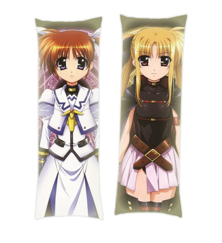 Magical Girl Lyrical Nanoha Fate Testarossa Nanoha Takamachi Dakimakura Body Pillow Anime