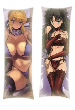 Fate stay night Saber Rin Tohsaka Dakimakura Body Pillow Anime