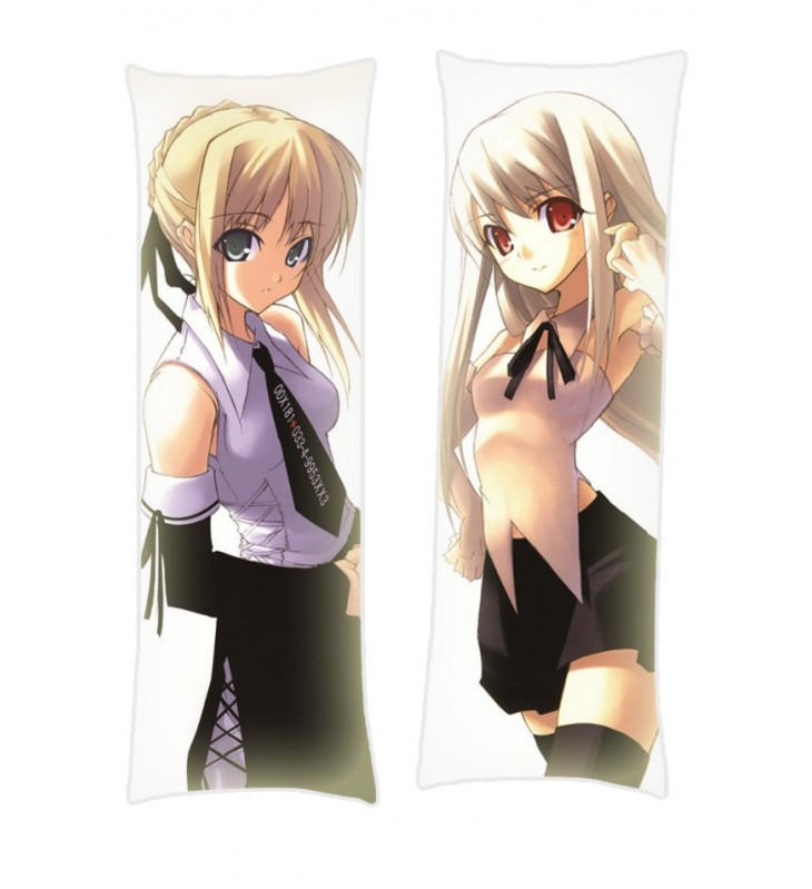 Fate stay night Saber Illyasviel von Einzbern Dakimakura Body Pillow Anime